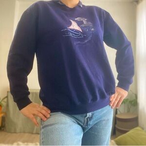 3/$25  Reflections Purple V-Neck Sweater